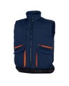 Gilet imbottito Sierra 2 Tg. XXL blu/arancio