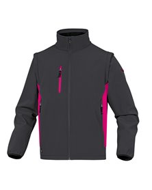 Giacca softshell MySen 2 Tg.S grigio/fucsia