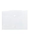 Busta a tasca con velcro in pp trasparente f.to 24x32cm per A4 Exacompta