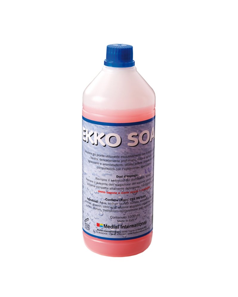 Sapone mousse Ekko Soap 1Lt per dispenser a schiuma
