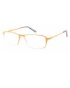 Occhiale diottrie +1,50 mod. Titan arancio in metallo Lookkiale