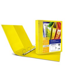 Raccoglitore MYTO TI 17 A4 4D 22x30cm giallo personalizzabile SEI ROTA