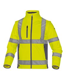 Giacca Softshell Moonlight 2 alta visibilitA' giallo fluo tg.M DeltaPlus