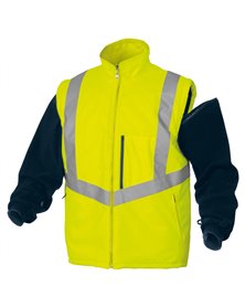 Parka 4in1 Optimum 2 alta visibilitA' - giallo fluo - tg. XXL - DeltaPlus