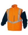 Parka 4in1 Optimum 2 alta visibilitA' - arancio fluo - tg. M - DeltaPlus