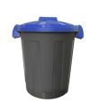 Contenitore portarifiuti Dusty 25Lt c/coperchio blu