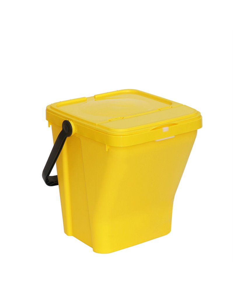 Contenitore portarifiuti Eco-Top 35Lt giallo Contenitore portarifiuti Eco-Top 35Lt giallo