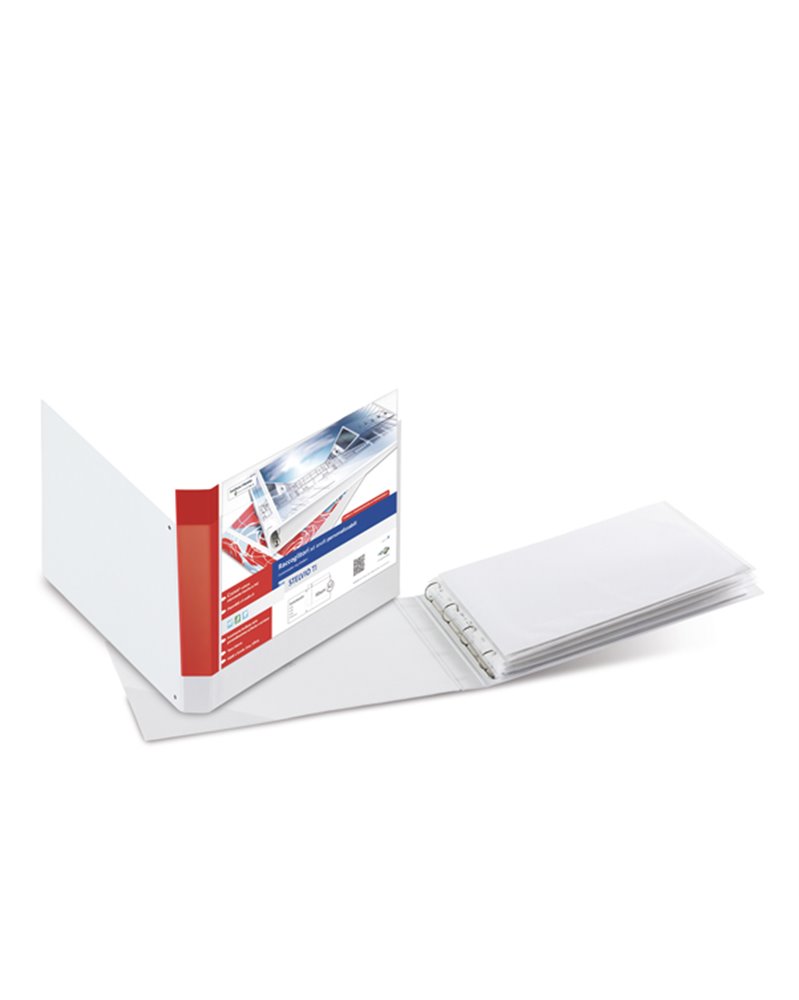 Raccoglitore STELVIO TI 40 4D A3 42x30cm album bianco personalizzabile SEI ROTA