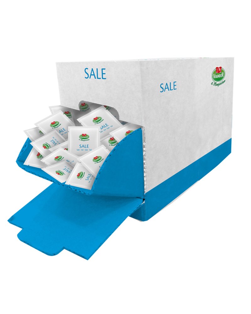 500 bustine monodose di sale da 2gr - Viander