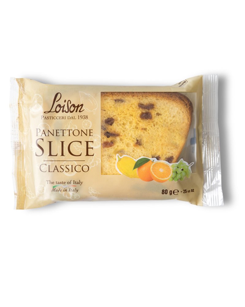 Fetta di panettone classico 80gr - Loison