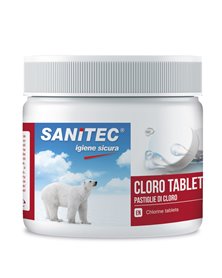 Cloro attivo concentrato Tablet 500gr Sanitec