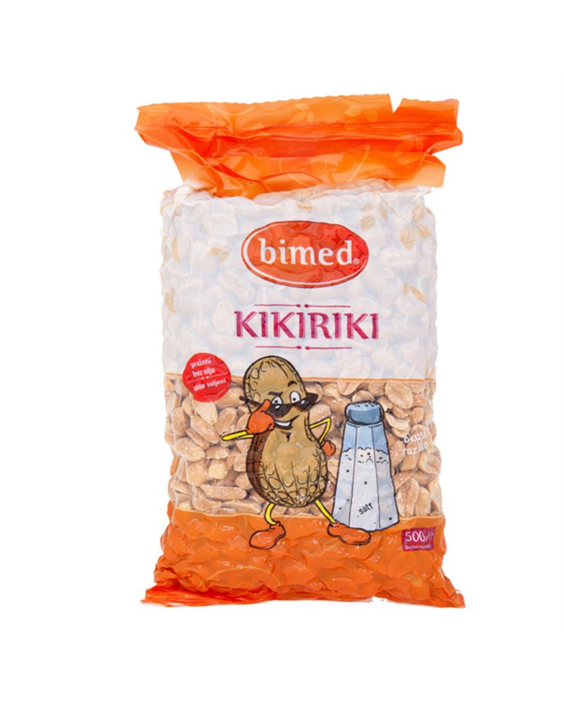 Arachidi tostati salati 500gr - Bimed