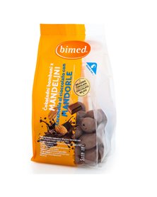 Mandorle al cioccolato 200gr - Bimed
