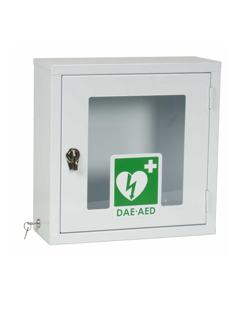 Visio teca per defibrillatore semiautomatico DEF040 colore bianco