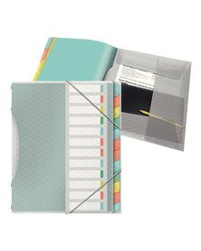 Libro monitore con 12 divisori multicolore Colour'Ice Esselte