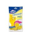 Guanti in lattice DIAMOND tg. S Giallo