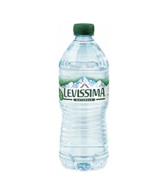 Acqua naturale bottiglia PET 100 riciclabile 500ml Levissima