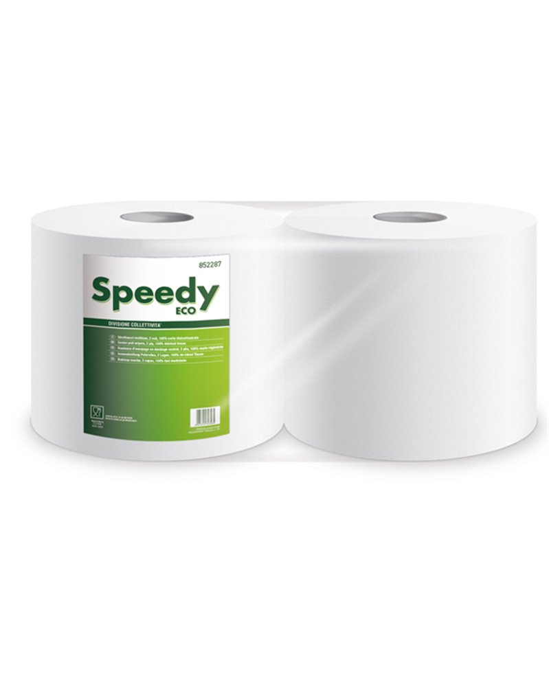 Bobina Asciugatutto 760 strappi / 171mt microgoffrata Speedy Eco Lucart Bobina Asciugatutto 760 strappi / 171mt microgoffrata Speedy Eco Lucart