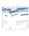 Pacco 30 rotoli Carta Igienica 160 strappi salvaspazio Tenderly