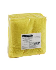 Pack 10 Panni microfibra 40x40cm giallo Ultrega PERFETTO