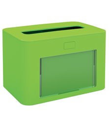 Dispenser personalizzabile verde lime per Tovaglioli interfogliati Papernet