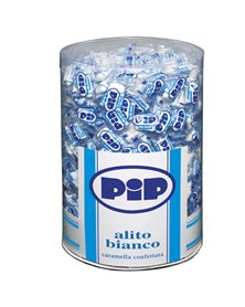 Caramelle confettate Pip Alito bianco barattolo 800 pz