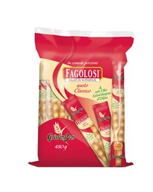 Grissini Fagolosi gusto classico multipack 480gr (40 monoporzioni)