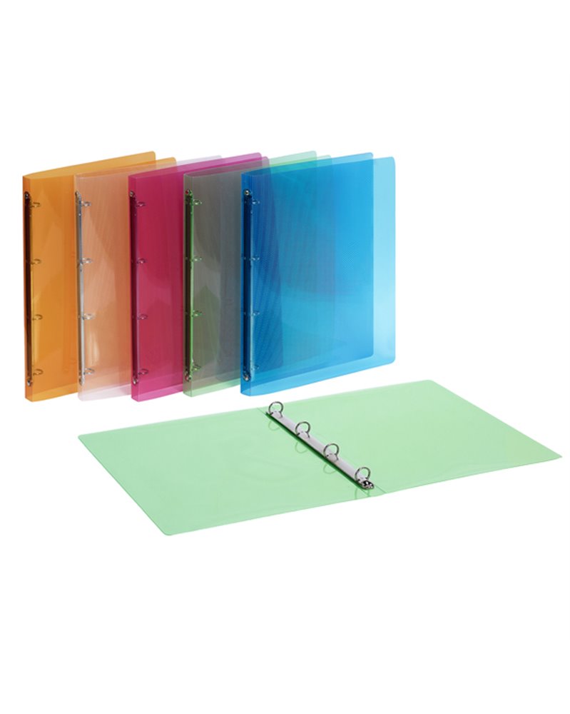 Raccoglitore Lumina 22X30 4 TONDI D15 PP colori ASS Favorit