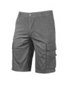 Bermuda da lavoro Summer taglia XL grigio U-Power