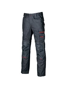 Pantaloni da lavoro invernali Free taglia 48 nero U-Power