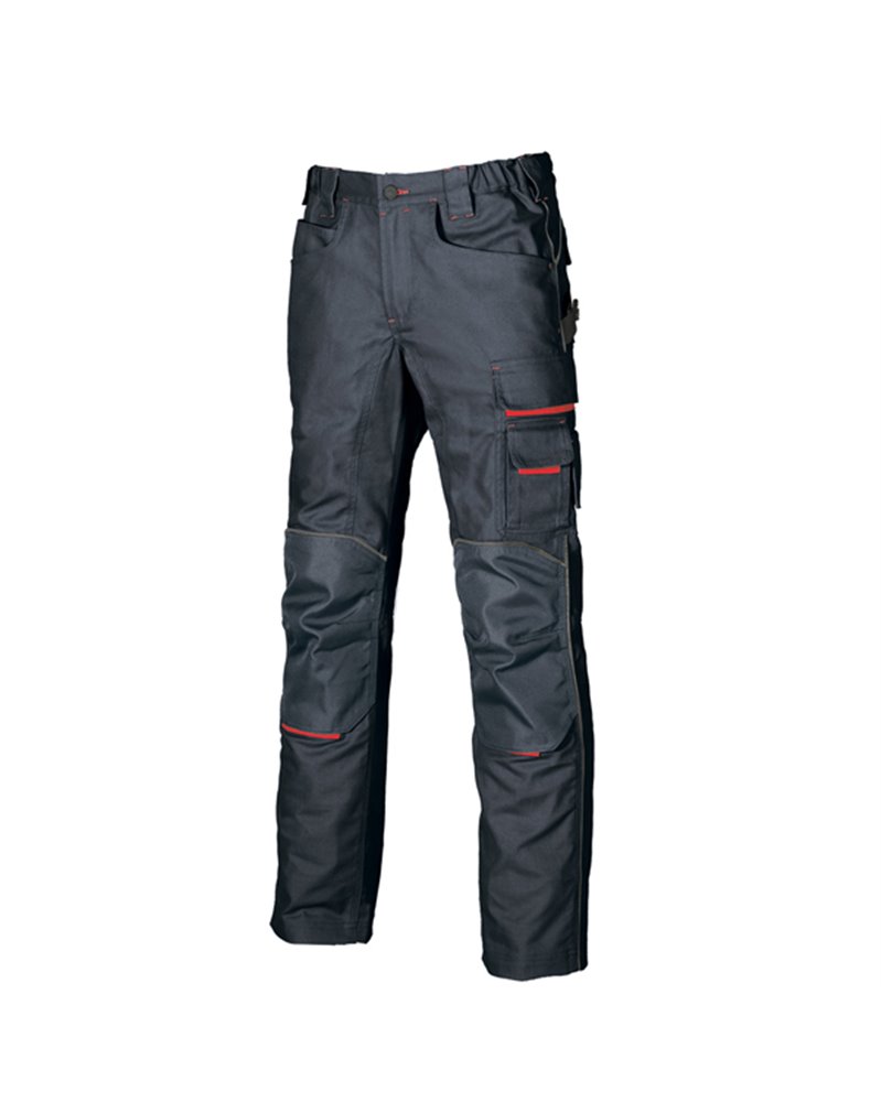 Pantaloni da lavoro invernali Free taglia 48 nero U-Power