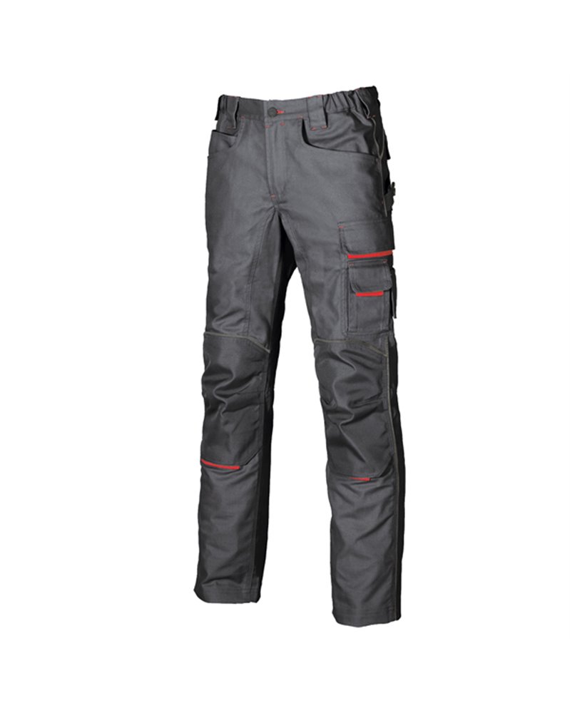 Pantaloni da lavoro invernali Free taglia 48 grigio U-Power