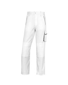 PANTALONE da LAVORO Panostyle bianco/grigio Tg. M