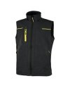 Gilet da lavoro Saturn nero/giallo Taglia L U-Power