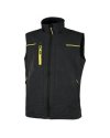Gilet da lavoro Saturn nero/giallo Taglia XL U-Power