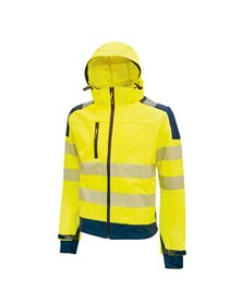 Giacca Softshell alta visibilitA' Miky giallo fluo Taglia L U-Power