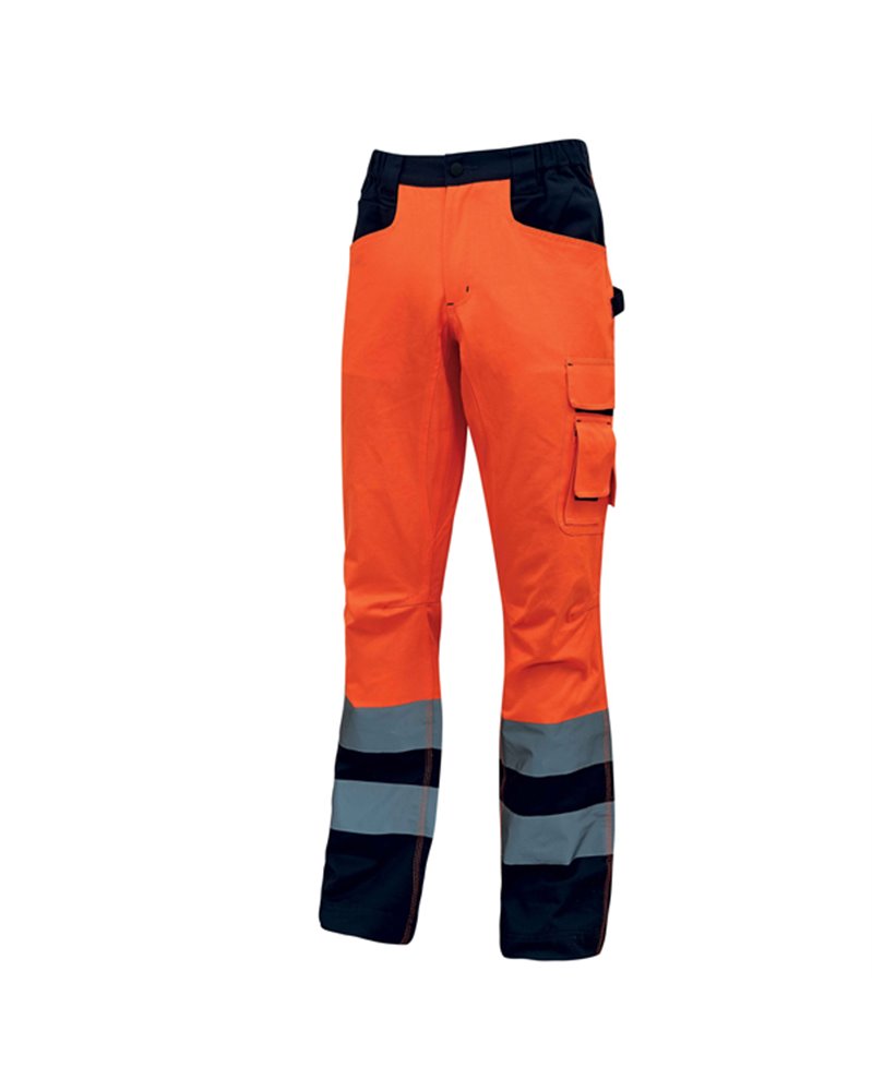 Pantalone invernale alta visibilitA' Beacon arancio fluo Taglia L U-Power