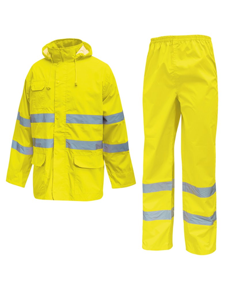 Completo antipioggia alta visibilitA' Cover giallo fluo Taglia M U-Power Completo antipioggia alta visibilitA' Cover giallo fluo Taglia M U-Power