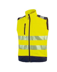 Gilet alta visibilitA' softshell Dany giallo fluo Taglia L U-Power