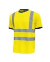 Pack 3 T-shirt alta visibilitA' Tg M giallo fluo Mist U-Power