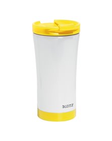 Tazza termica da caffE' Linea WOW 380ml Giallo Leitz