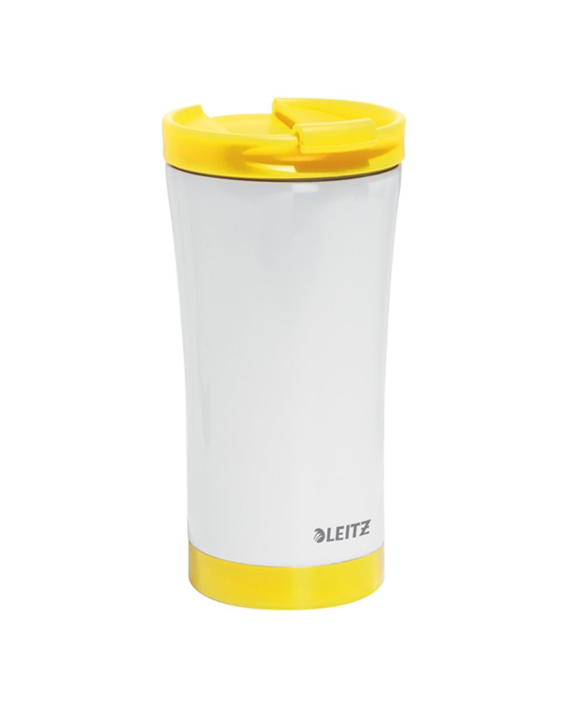 Tazza termica da caffE' Linea WOW 380ml Giallo Leitz