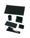 SERVIZIO SCRITTOIO CLASSIC NERO IN SIMILPELLE (6 COMPONENTI)