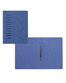 Cartellina blu in cartone con pressino fermafogli A4 PAGNA