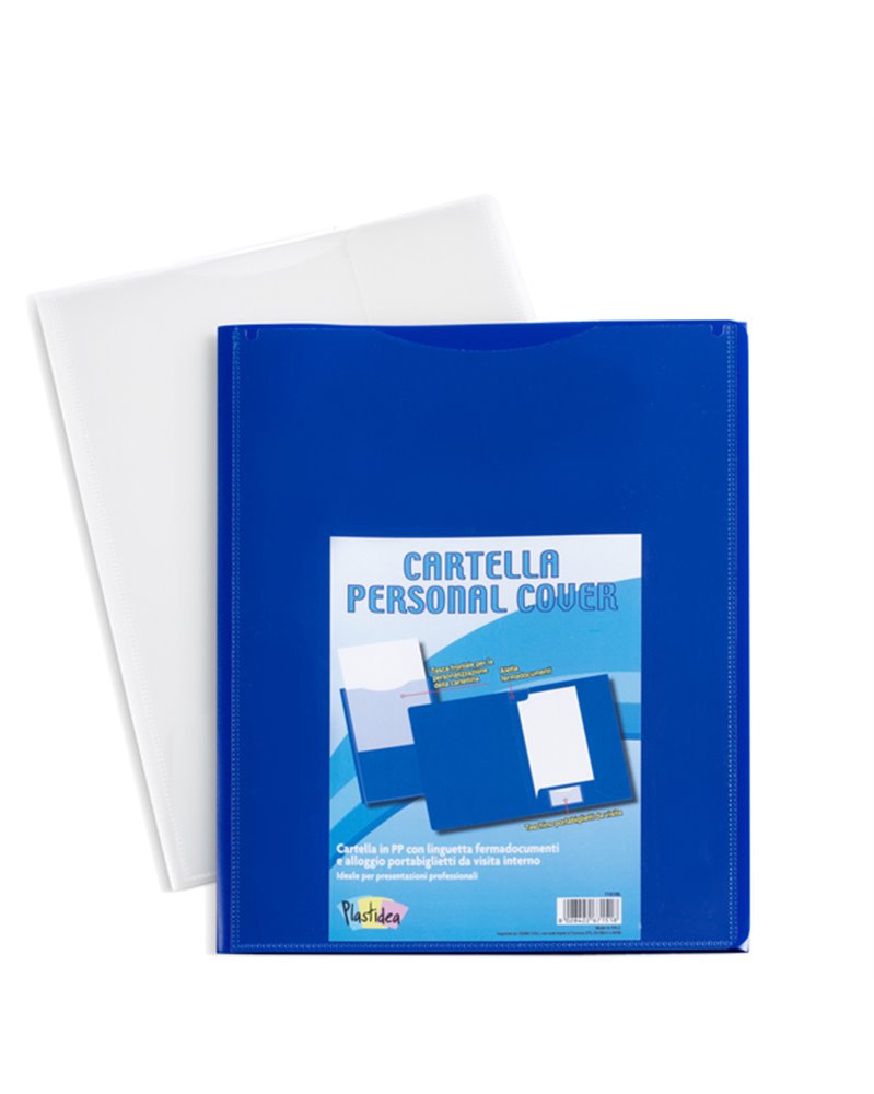 Conf 5 cartelle in pp personal cover blu 240x320mm Iternet