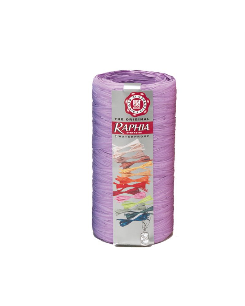 PACK NASTRO RAPHIA SYNTETIC 200mt LAVANDA 27 BOLIS