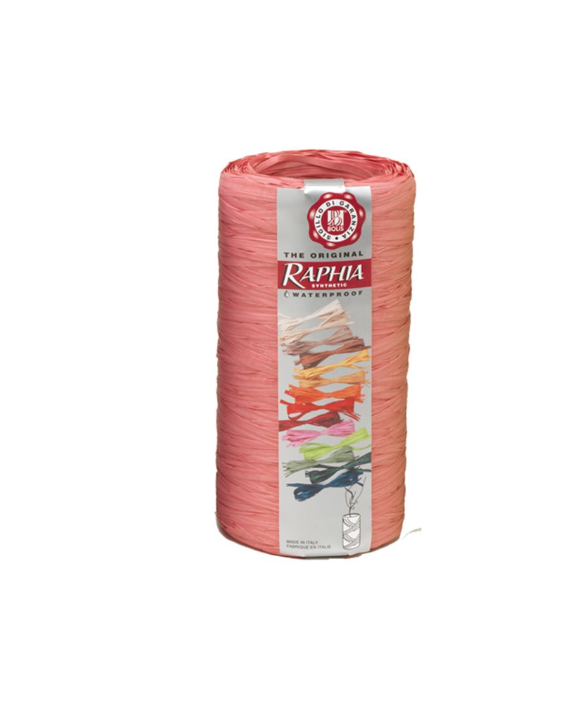 PACK NASTRO RAPHIA SYNTETIC 200mt ROSA 36 BOLIS