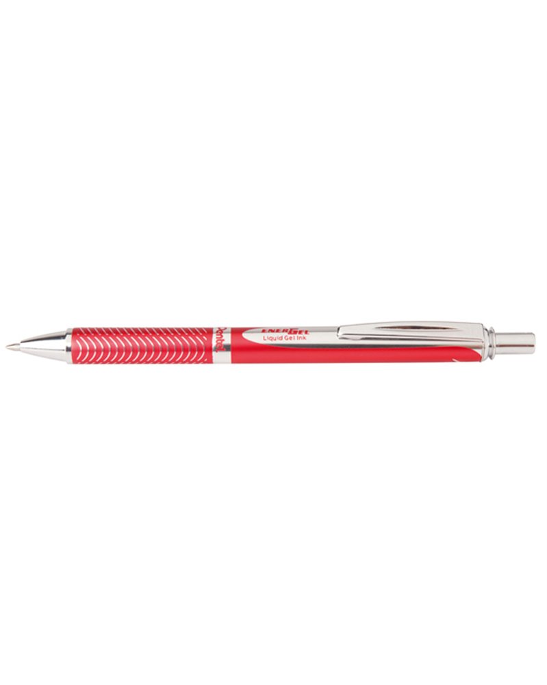 ROLLER A SCATTO ENERGEL STERLING FUSTO ROSSO 0.7mm PENTEL