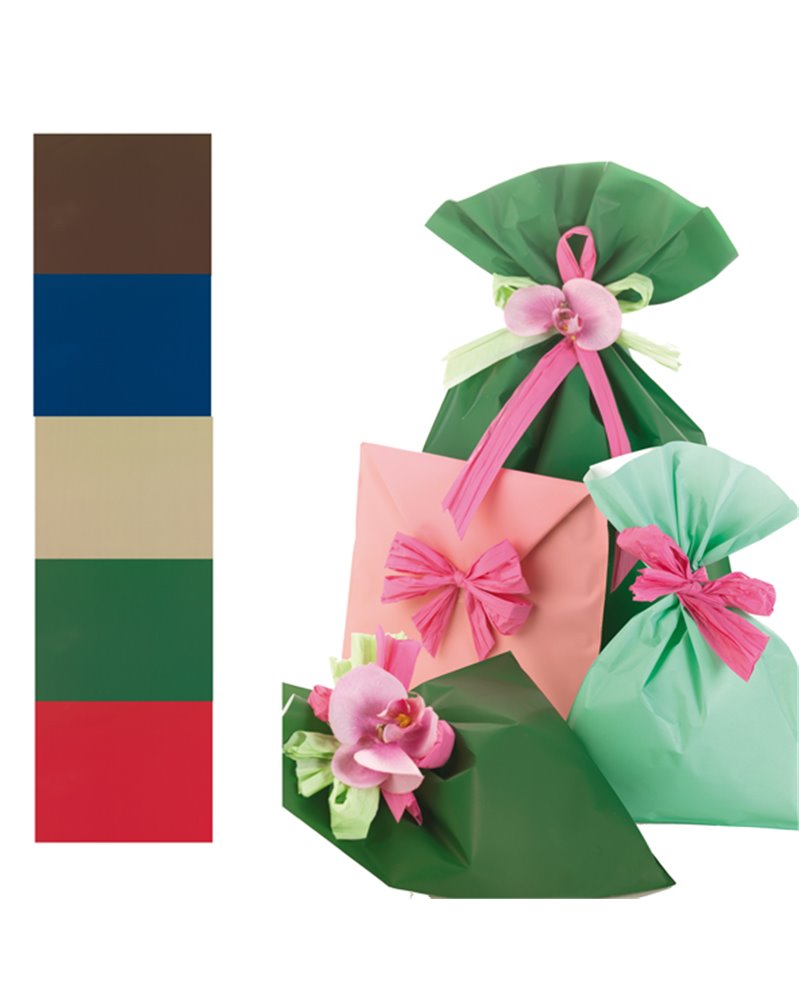 100 BUSTE REGALO IN PPL MAT A everyday classic 16x25cm 5 colori assortiti