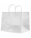 25 SHOPPERS CARTA KRAFT 32X20X33CM TWISTED LARGE AVORIO